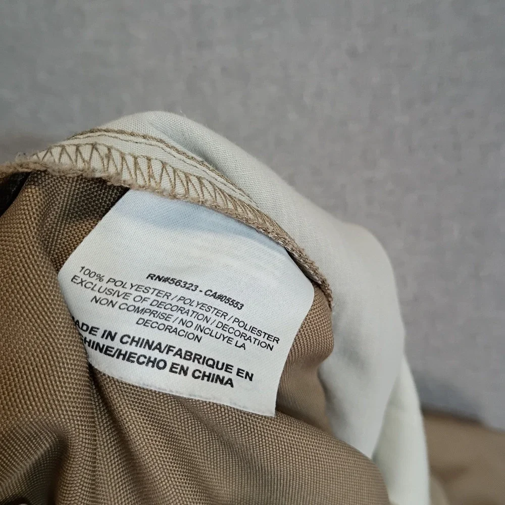 Nike Golf Mens 42 Khaki Shorts Dri Fit Pleated Performance 11